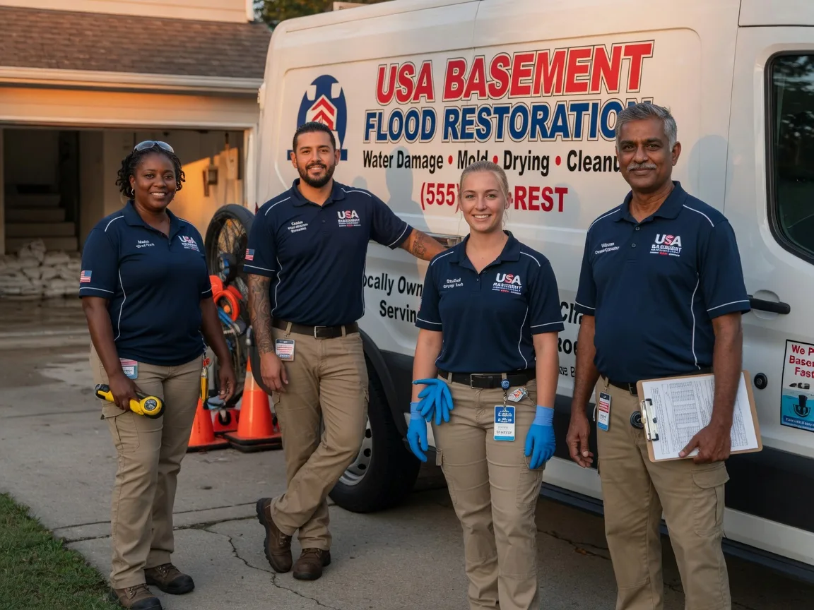Basement Flood Cleanup company in Bluford, IL